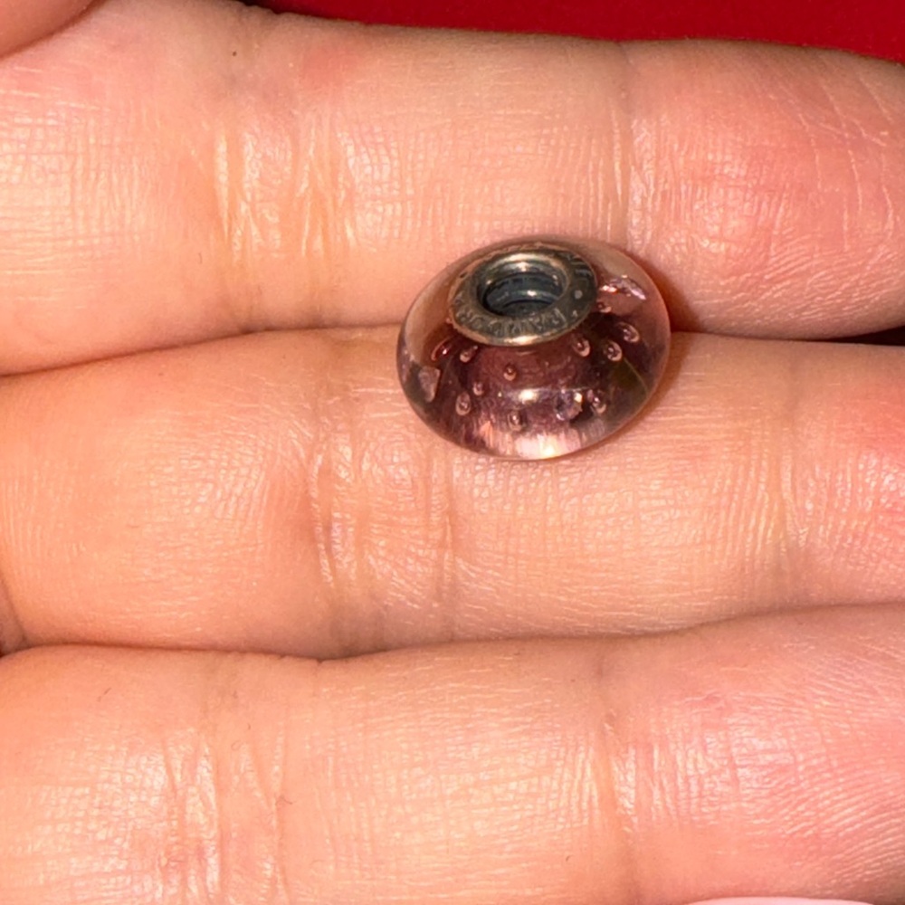 Pandora Purple Effervescence Murano Glass Charm